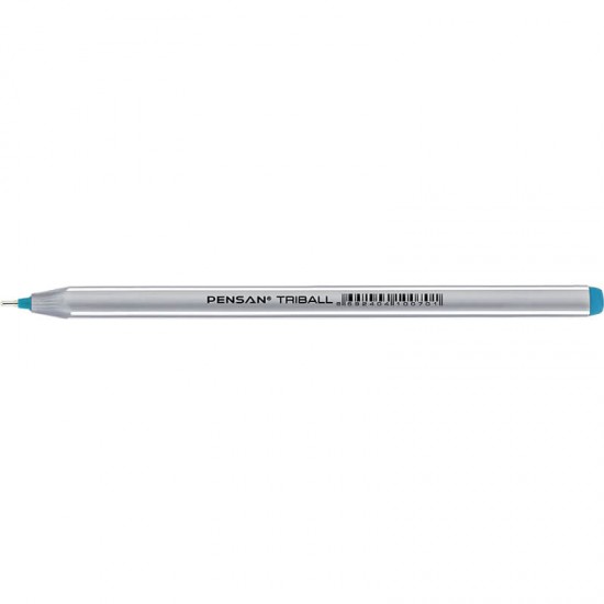 PENSAN 01003 TRİBALL TÜKENMEZ KALEM 1.0MM MAVİ YEŞ