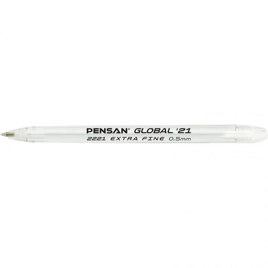PENSAN 2221 GLOBAL TÜKENMEZ KALEM 05MM SİYAH