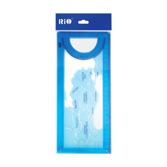 RİO 804 CETVEL TÜRKİYE ŞABLONLU