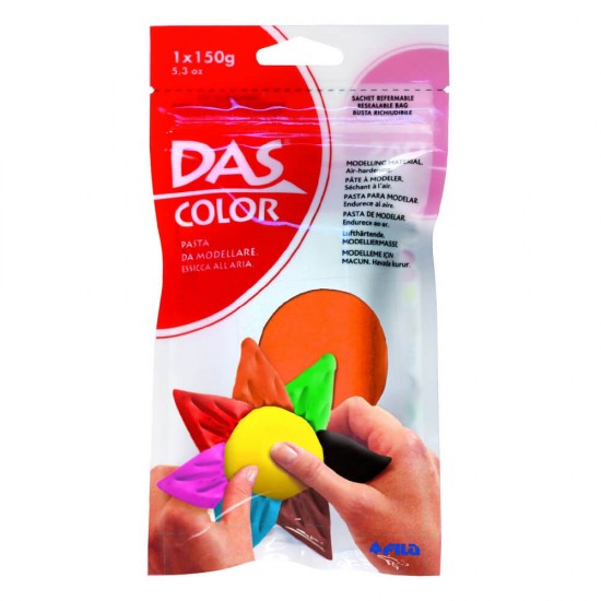 DAS 387410 SERAMİK HAMURU 150GR TURUNCU