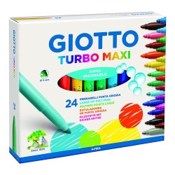 GIOTTO 455000 KEÇELİ KALEM JUMBO 24LÜ