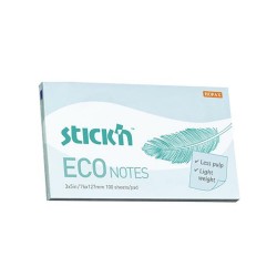 GIPTA 21751 STICKN 76X127 ECO N0TE PASTEL MAVİ 100YP
