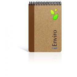 GIPTA 2345 BLOKNOT ENVIRO SPİRALLİ KRAFT SERT KPK  A4 100YP ÇİZGİLİ