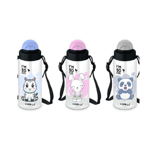 GIPTA 7529 NICE PİPETLİ TRİTAN MATARA 500ML