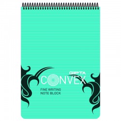 GIPTA 1395 BLOKNOT CONVEX SPİRALLİ PP KPK A5 100YP ÇİZGİLİ