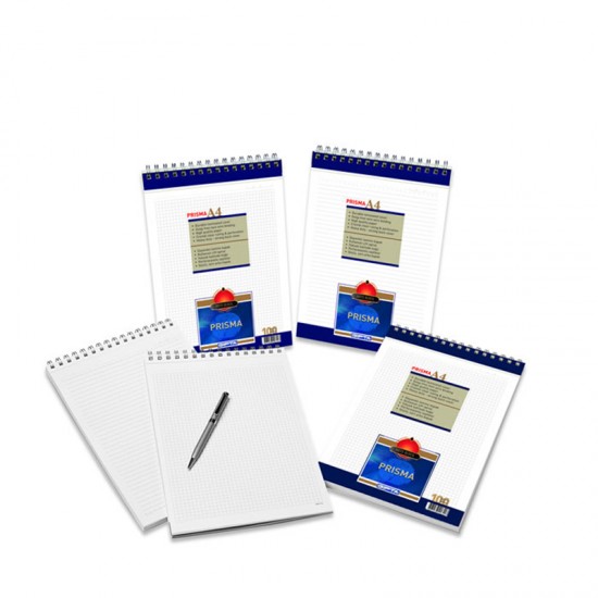 GIPTA 1379 BLOKNOT PRISMA SPİRALLİ A5 100YP ÇİZGİLİ