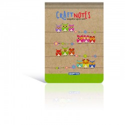 GIPTA 1838 BLOKNOT CRAFT NOTES TEL DİKİŞ A5 60YP KARELİ