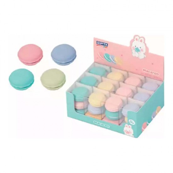 GIPTA 2380 SİLGİ MACARON 2Lİ PK BOX 12Lİ KT