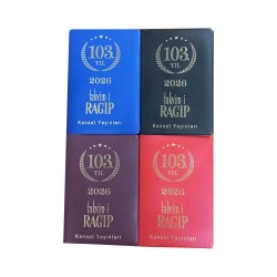 KANAAT RAGIP CEP TAKVİMİ 2026