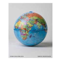 GÜRBÜZ 42155 15CM DÖNEN SİYASİ KÜRE