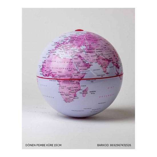 GÜRBÜZ 43152 15CM DÖNEN PEMBE KÜRE