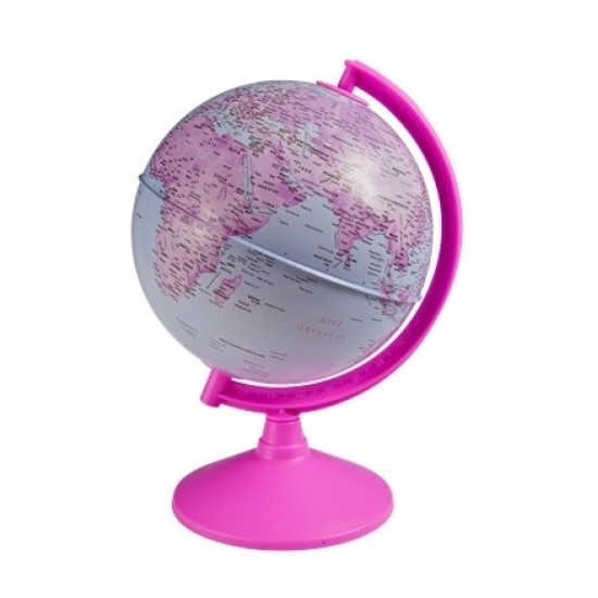 GÜRBÜZ 43202 20CM IŞIKSIZ SİYASİ PEMBE KÜRE