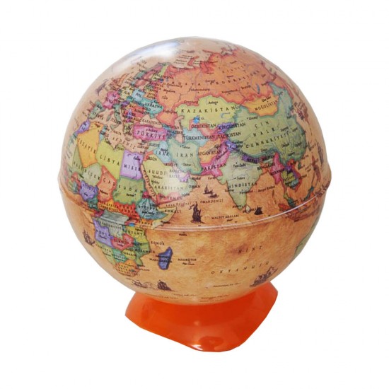 GÜRBÜZ 44104 10CM GLOBE KALEMTRAŞ ANTİK KÜRE