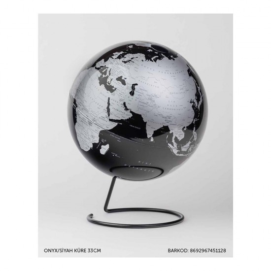 GÜRBÜZ 45112 33CM ONYX SİYAH KÜRE