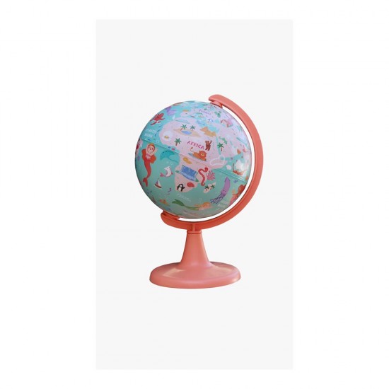 GÜRBÜZ 48156 15CM KİDS MERMAİD JOURNEY KÜRE+PUZZLE 54 PRÇ