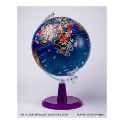 GÜRBÜZ 48310 26CM ART MODERN MİTOLOJİK IŞIKSIZ KÜRE