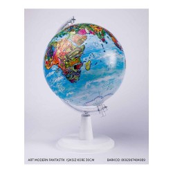 GÜRBÜZ 48408 30CM ART MODERN FANTASTİK  IŞIKSIZ KÜRE