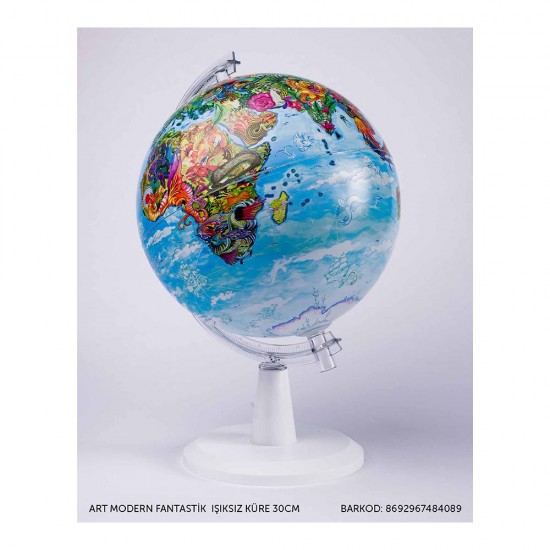 GÜRBÜZ 48408 30CM ART MODERN FANTASTİK  IŞIKSIZ KÜRE