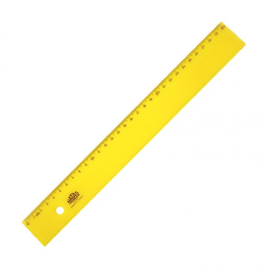 HATAS 0120 CETVEL EKONOMİK DAR ŞEFFAF 30CM