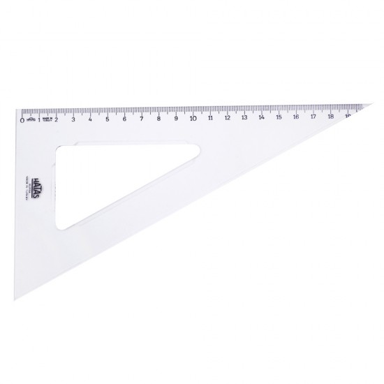 HATAS 0750 GÖNYE AKRİLİK 60 DERECE 21CM