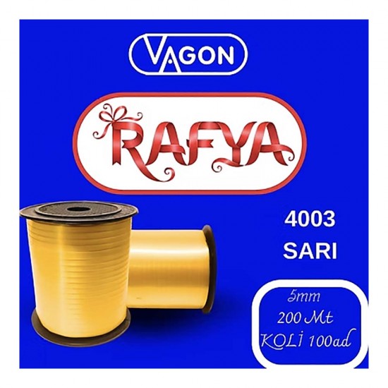 VAGON 4003 RAFYA 200M SARI