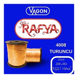VAGON 4008 RAFYA 200M TURUNCU