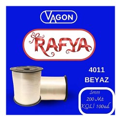 VAGON 4011 RAFYA 200M BEYAZ