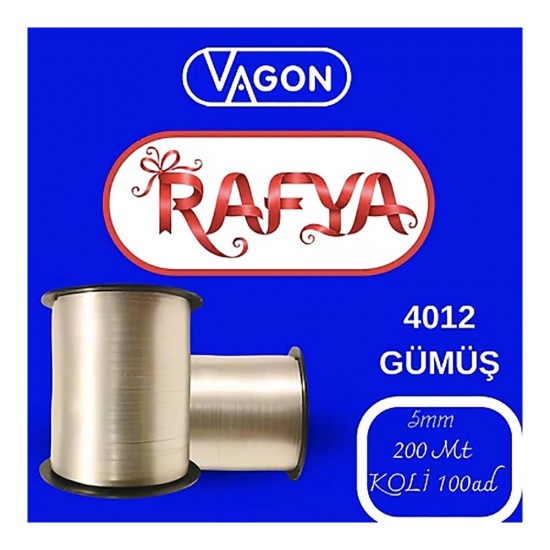 VAGON 4012 RAFYA 200M GÜMÜŞ