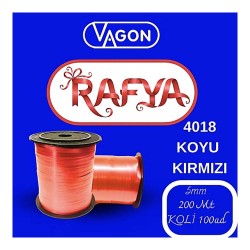 VAGON 4018 RAFYA 200M K.KIRMIZI
