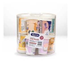 HELVACI 9506 ISLAK MENDİL KAHVE BARDAĞI 16LI KT