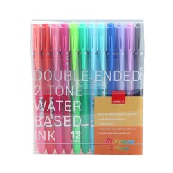 DONG-A 21070112 MY COLOR 2 DUO ÇİFT RENK 12Lİ SET