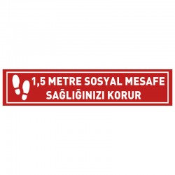 EKSTRAFİX 16X70CM UYARI STİCKER -3