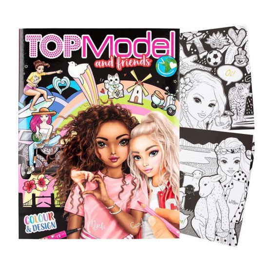 TOPMODEL 0412451 COLOUR &amp; DESİGN BOOK