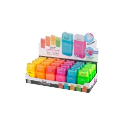 SERVE CREATIVE KALEMTRAŞ SİLGİ 4X6 RENK