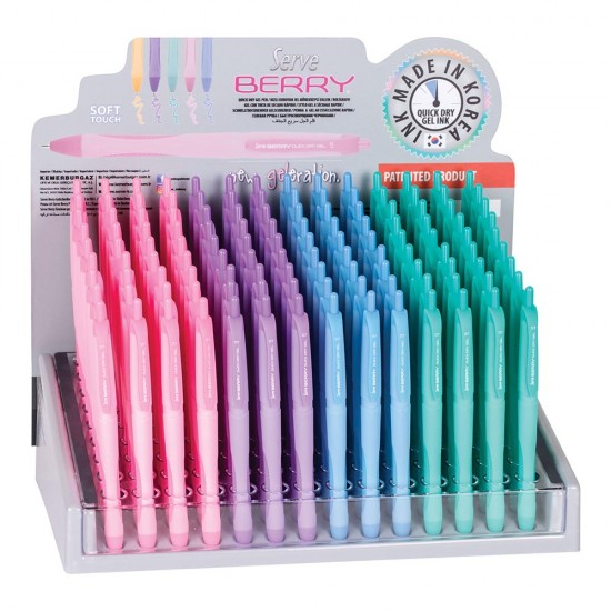 SERVE BRGEL07126P XBERRY JEL KALEM 07MM 126LI STN