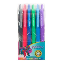 SERVE BRGEL07B6 KRA XBERRY JEL KALEM 07MM 6LI BLS