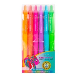 SERVE BRGEL07B6 KRB XBERRY JEL KALEM 07MM 6LI BLS