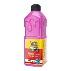 NOVA COLOR NC-390 AKRİLİK BOYA 500GR PEMBE