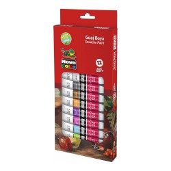 NOVA COLOR NC-781 GUAJ BOYA TÜP 12ML 12Lİ
