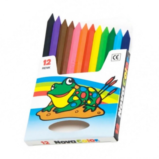 NOVA COLOR NC-1112 MUM BOYA 1/2 BOY 12 RENK