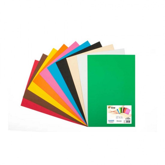 LİNO RBE-302 EVA 50X70 YAP.2MM 10RENK