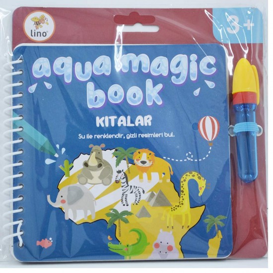LİNO TFL-1001 AQUA MAGİC BOOK SİHİRLİ BOYAMA KITALAR