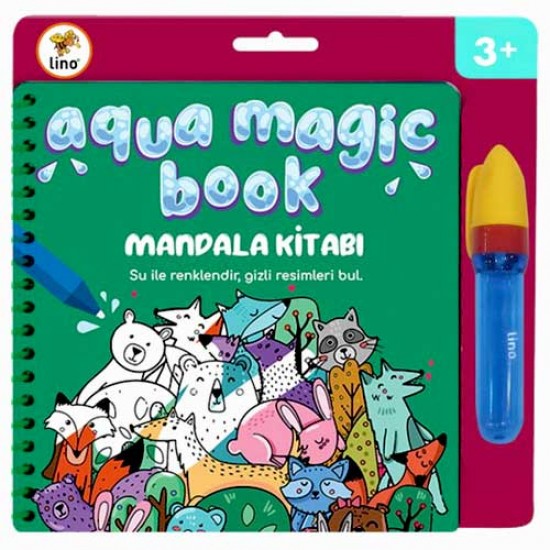 LİNO TFL-1003 AQUA MAGİC BOOK SİHİRLİ BOYAMA MANDALA