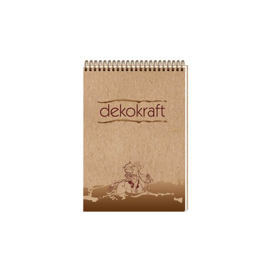 KESKİN 144102 BLOKNOT DEKOKRAFT SPİRALLİ A5 100YP KARELİ