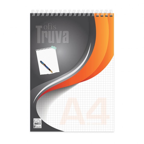 KESKİN 145502-99-05 BLOKNOT TRUVA A4 40YP KARELİ