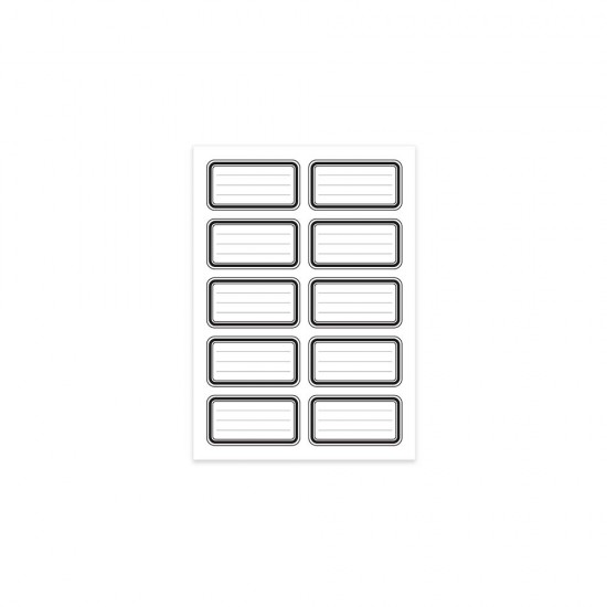 KESKİN 220892-99 TEK RENK SİYAH 3LÜ ETİKET