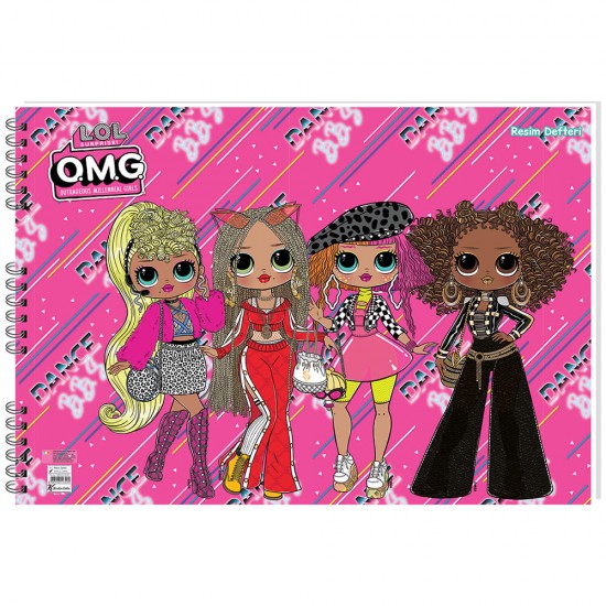 KESKİN 300315-79 35X50 15YP LOL OMG RESİM DEFTERİ