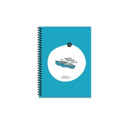 KESKİN 500631 18.5X25 80YP ÇİZGİLİ HİSLİ ŞEYLER STİCKERLİ KÜREK SPR KRTN KPK DEF