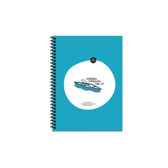 KESKİN 500631 18.5X25 80YP ÇİZGİLİ HİSLİ ŞEYLER STİCKERLİ KÜREK SPR KRTN KPK DEF