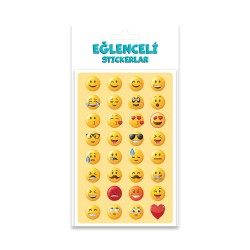 KESKİN 221200 ORTA BOY PUFFY STİCKER-EMOJİ